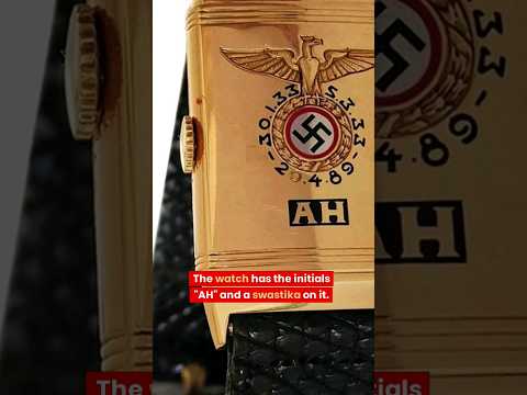 Adolf Hitler&#039;s wristwatch sells for $1.1 million at auction. #adolf_hitler #ww2 #abriefupdate