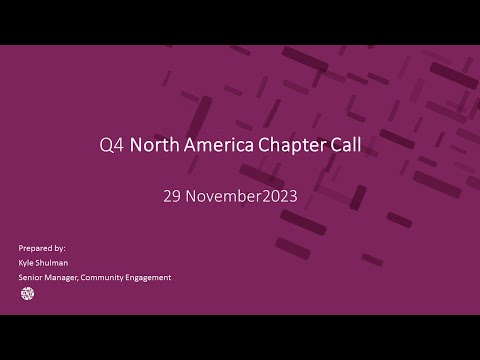 Q4 2023 Internet Society North American Chapters Call