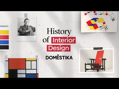 &quot;HISTORIA del DISEÑO DE INTERIORES | De la primera silla a la casa contemporánea | Domestika