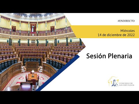 Sesión Plenaria (14/12/2022)