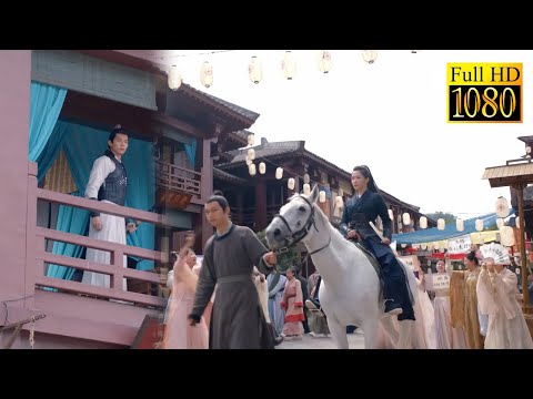 【MOVIE】灰姑娘男扮女裝騎馬遊街，霸道將軍對她一見鍾情#你好！我们是欢喜天团#最新電影#大陸電影#愛情電影 #通用