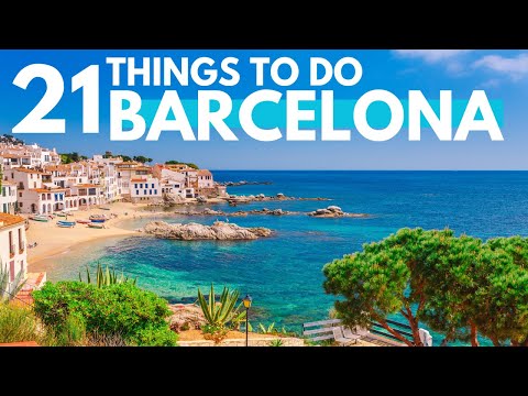 Best Things To Do in Barcelona Spain 2025 4K