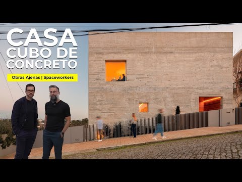 ESTA CASA es un CUBO DE CONCRETO, con INTERIOR Lleno ILUMINACIÓN | Obras Ajenas | Spaceworkers