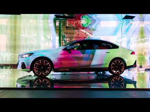 BMW Presents Electric AI Exhibition Featuring The i5 At Art Basel 2023