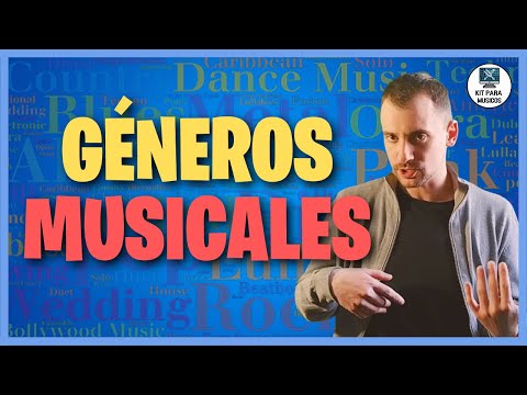 ¿Cuántos GÉNEROS MUSICALES Existen? Tipos de música o Estilos musicales