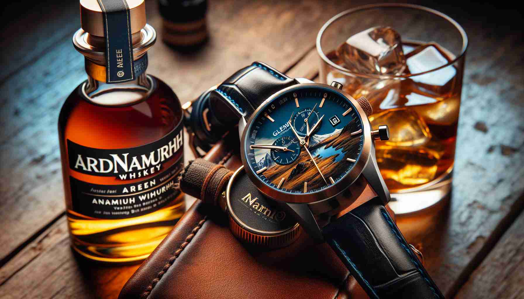 Saborea la exclusiva combinación de whisky Ardnamurchan y el reloj de pulsera Glenbeg Blue de Marloe