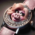 Dévoiler le Glamour : La Montre Ultime de Miss Piggy !